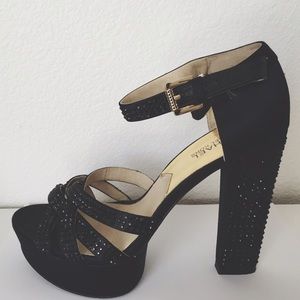 Michael Kors Black Studded High Heel